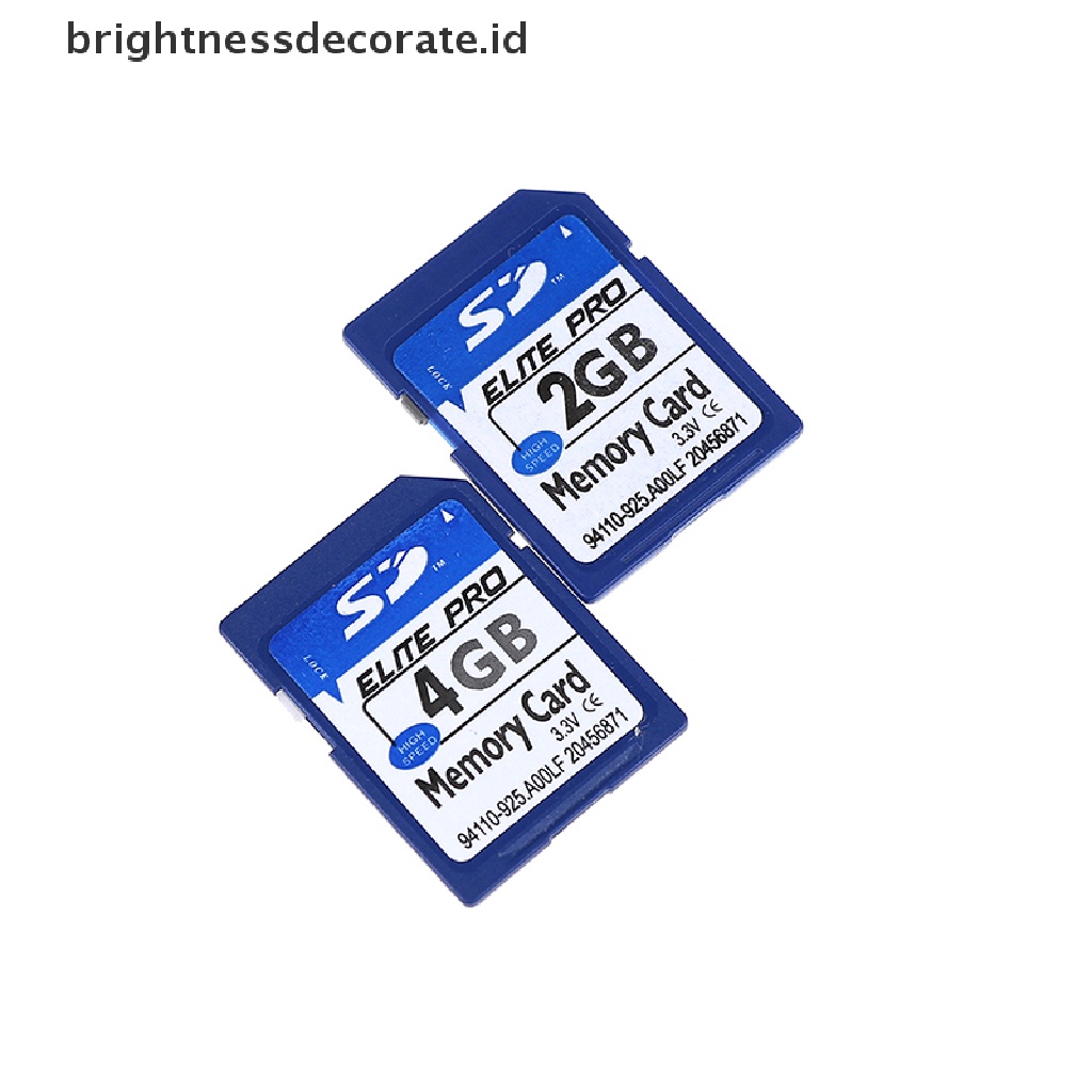[Birth] 128mb 256MB 512MB 2GB 4GB Kartu Standar SD memory digital Aman [ID]