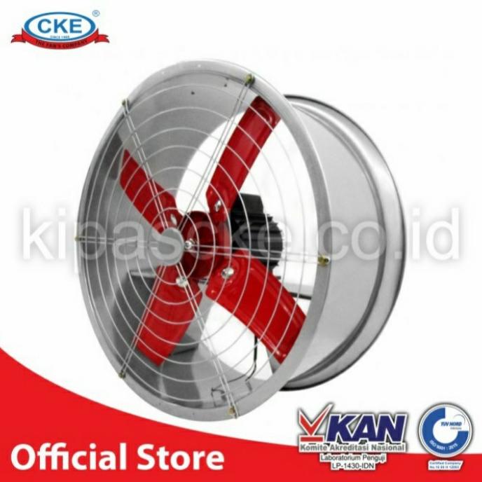 Jual Axial Drum Fan Steel 24 Inchi Exhaust Industrial Fan Heavy Duty