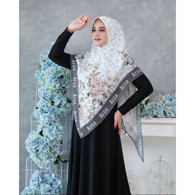 khimar arza sakura printing