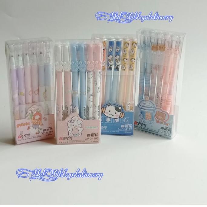 

L4R✾ pena hapus odemei /pen jel hapus karakter isi 12 pcs Harga Murah