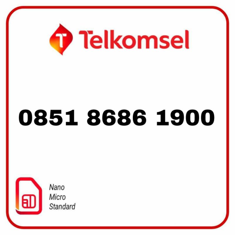 NOMOR CANTIK SIMPATI TELKOMSEL 86 8686 1900 900 9000