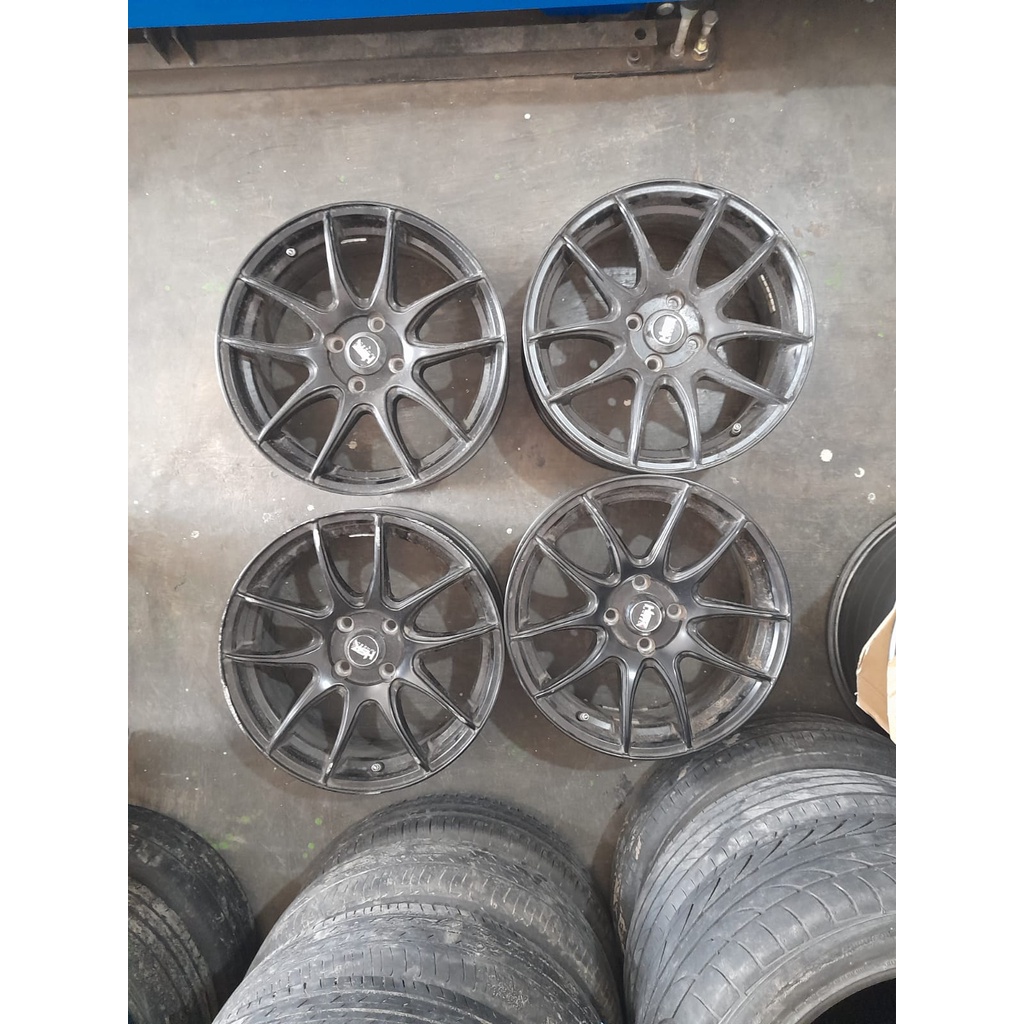 Velg Mobil Bekas Ring 16 Lubang 4 KAMIKAZE R16X7 4X114,3 ET42