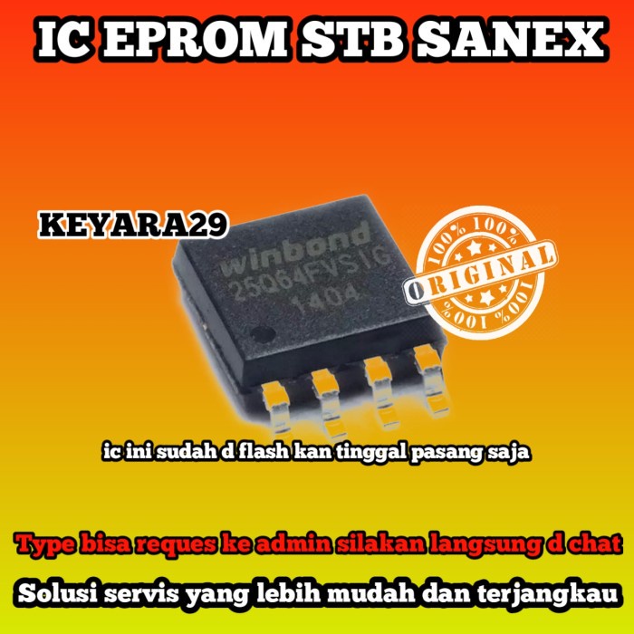 ic eprom stb sanex siap pakai