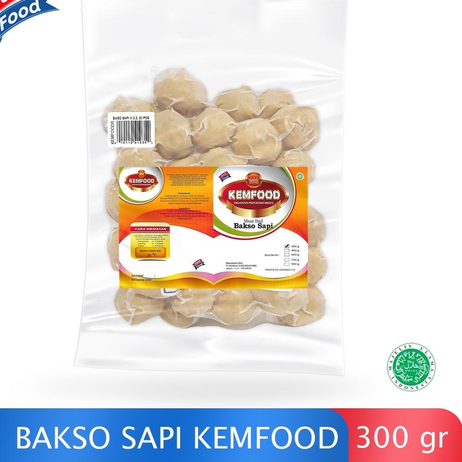 

❤[PROMO MURAH!!!]❤ Kemfood Bakso Sapi 300gr