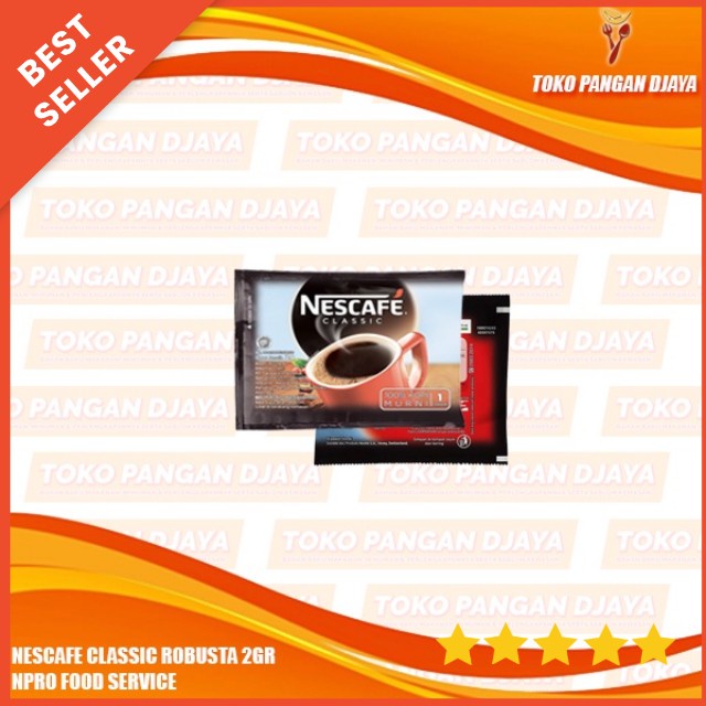 

Nescafe classic 2 gram 1 renceng