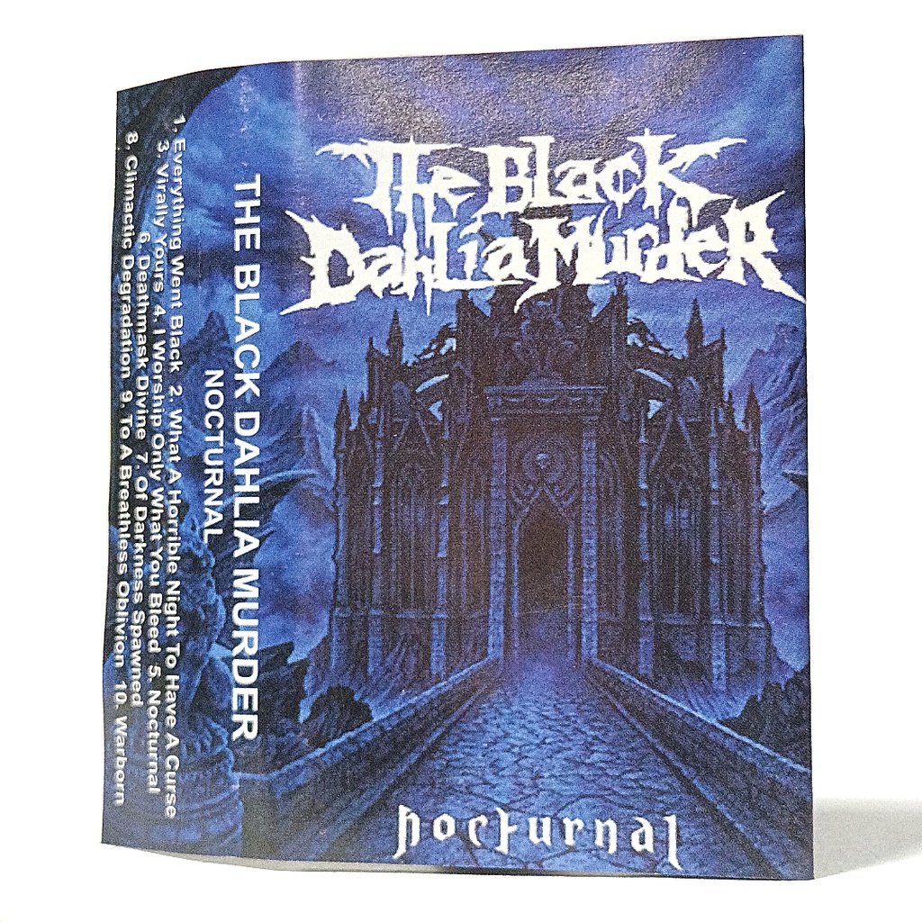 kaset tape The Black Dahlia Murder Nocturnal