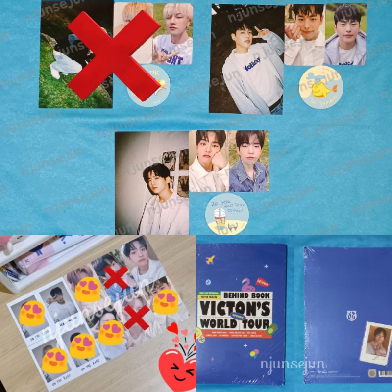 Photobook Victon's World Tour Sealed - Victon Summer Package Member Set, Trading Card