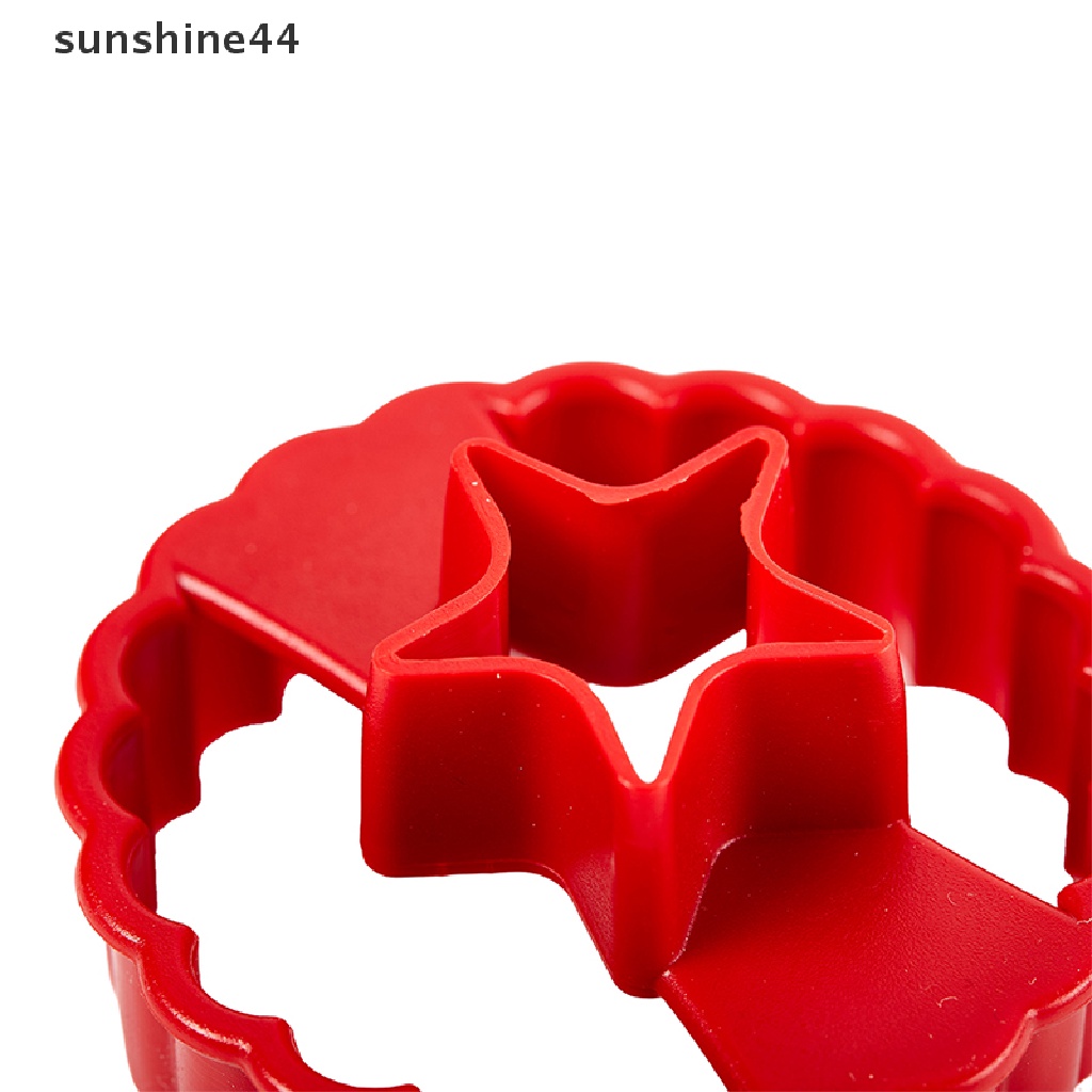 Sunshine 6pcs New al Cookie Cutter Cake Decorag Fondant Pemotong Cetakan DIY.