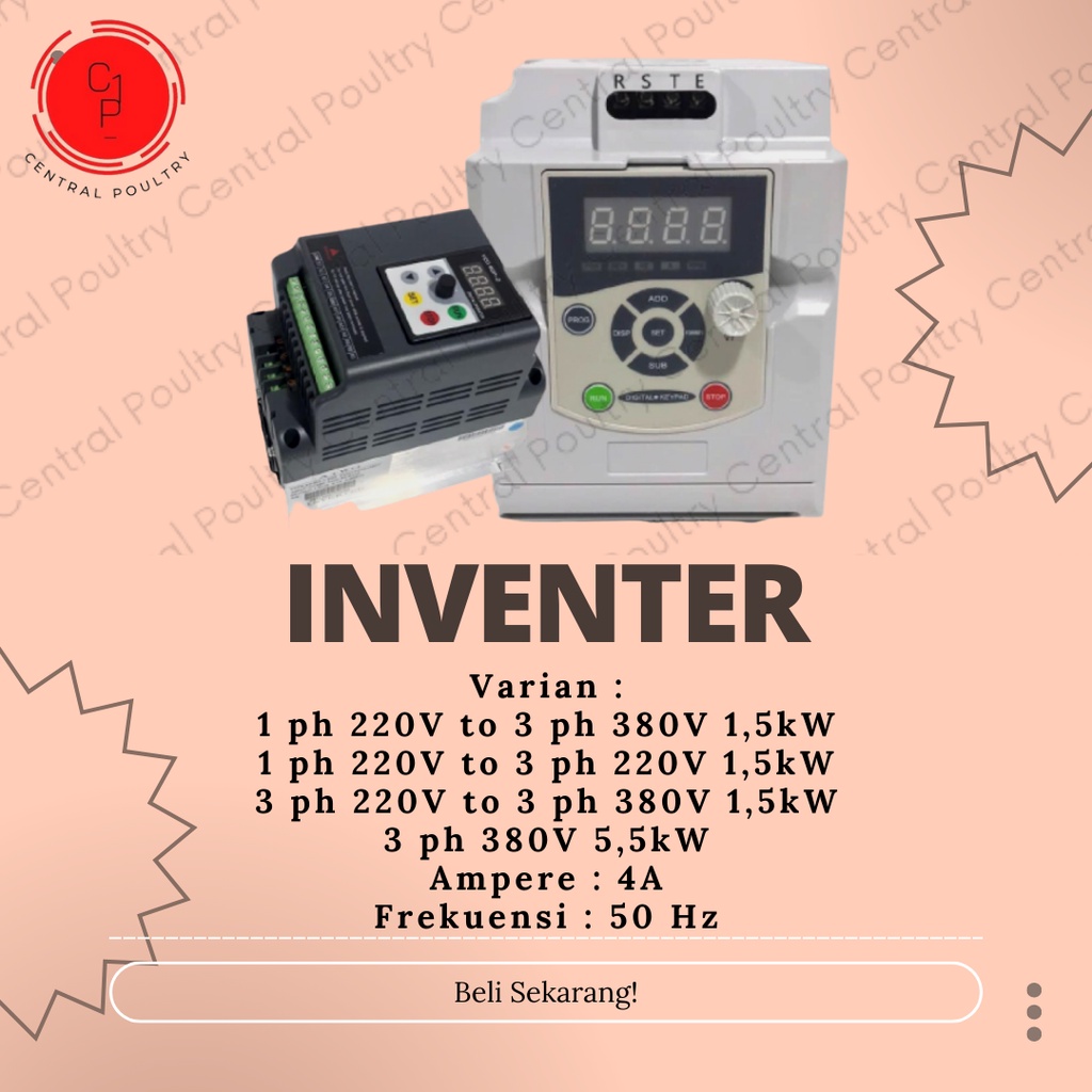 INVERTER PENGATUR SUHU PERTERNAKAN KANDANG AYAM