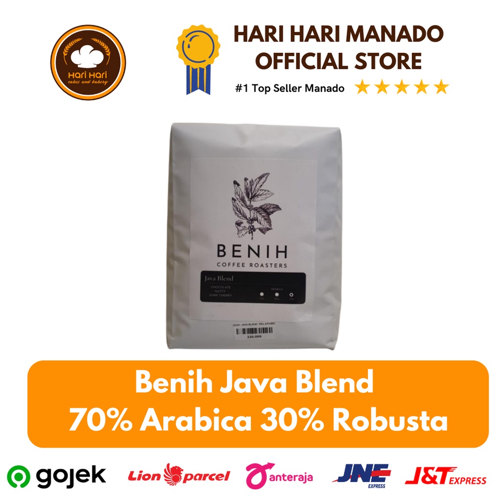 

Benih Java Blend 70% Arabica 30% Robusta