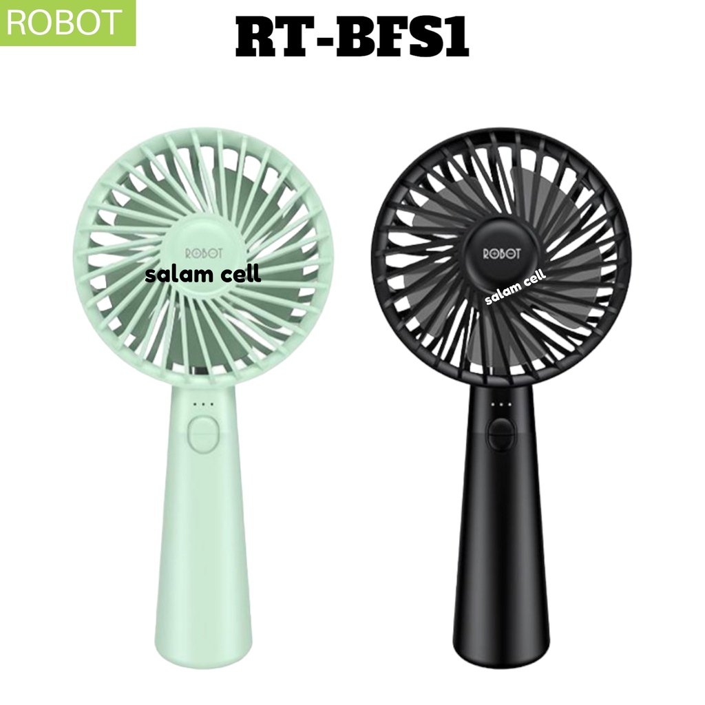 Kipas Mini ROBOT RT-BFS1 2.000mAh Usb Mini Fan Original Garansi Resmi