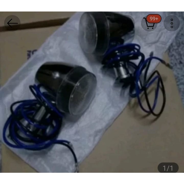 LAMPU SEN DEPAN HONDA SCOOPY LAMA KARBU