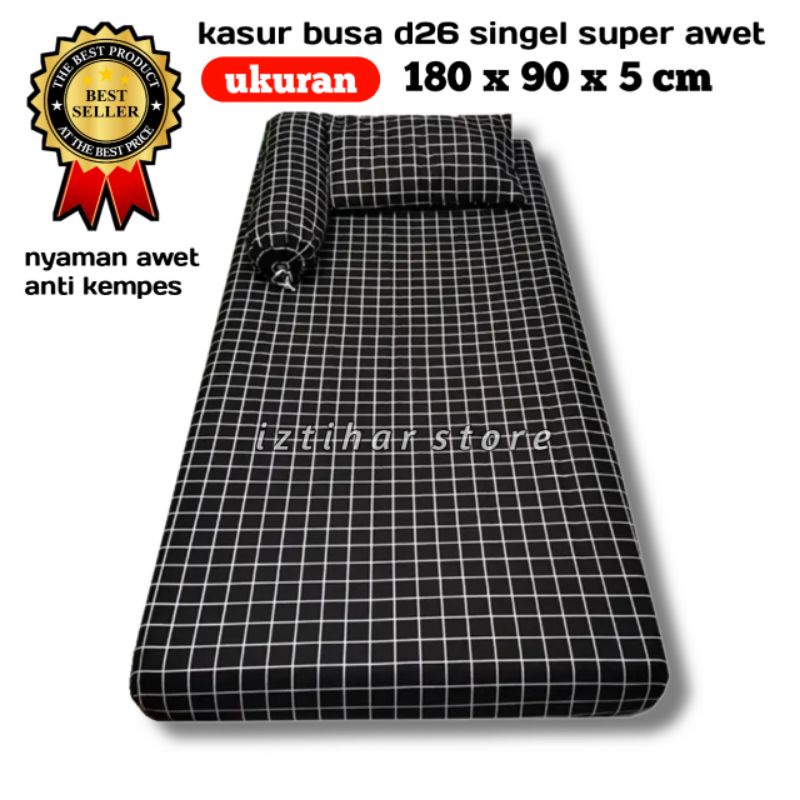 kasur busa ukuran single 180x90x5 cm. kualitas super awet. nyaman empuk