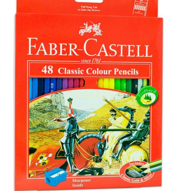 

Terbaru 옷 PENSIL WARNA FABER CASTELL ISI 48
