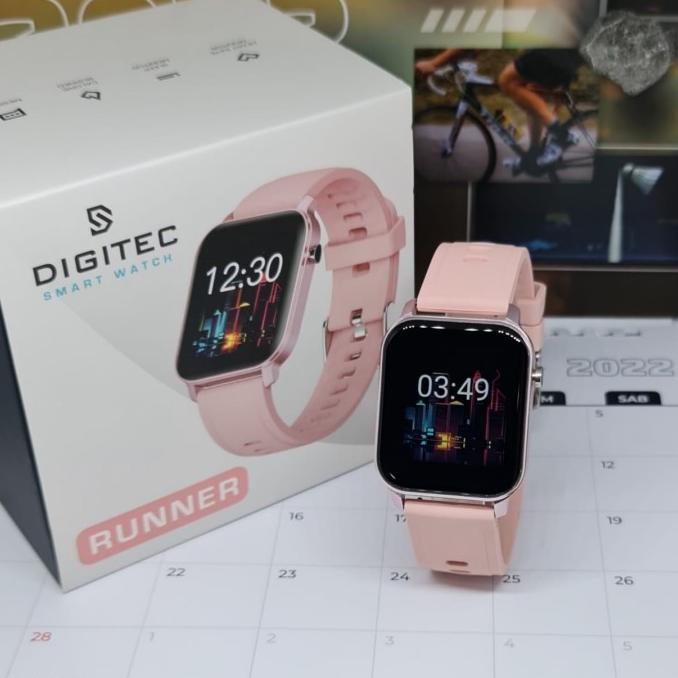Jam Tangan Wanita Digitec Smart Watch Karet Digitec Runner Original