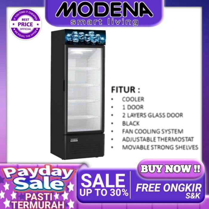 Showcase MODENA FINESTRA SC 1303 SC1303 Display Cooler 4 Rak 300 Liter