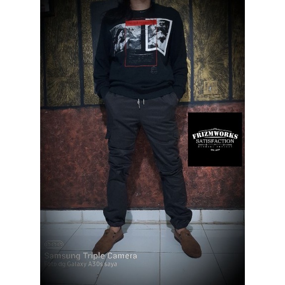 celana cargo jogger by FrizmWorks