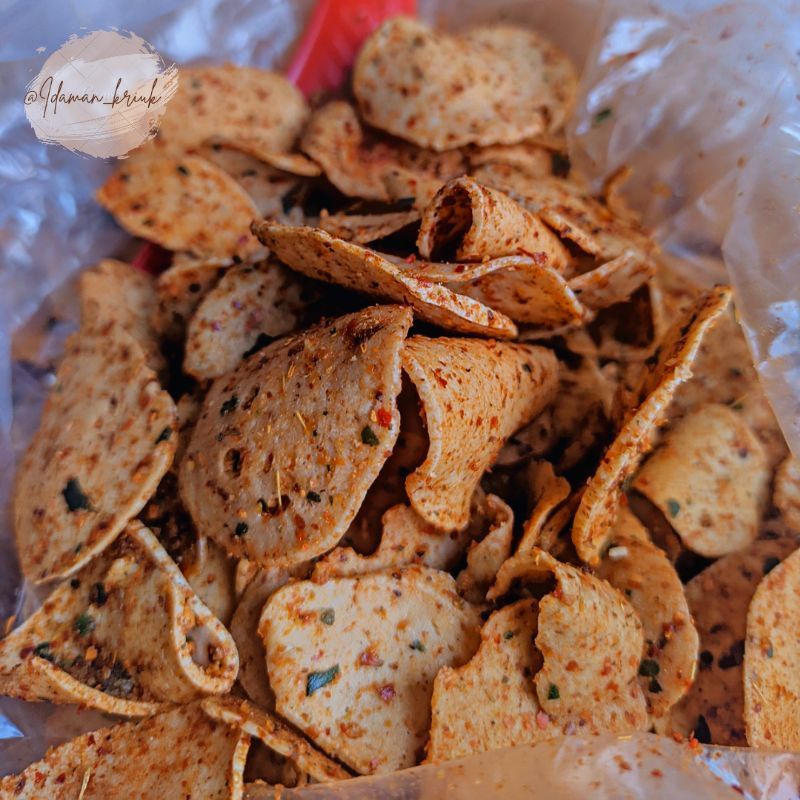 

Basreng stik/koin jeruk purut