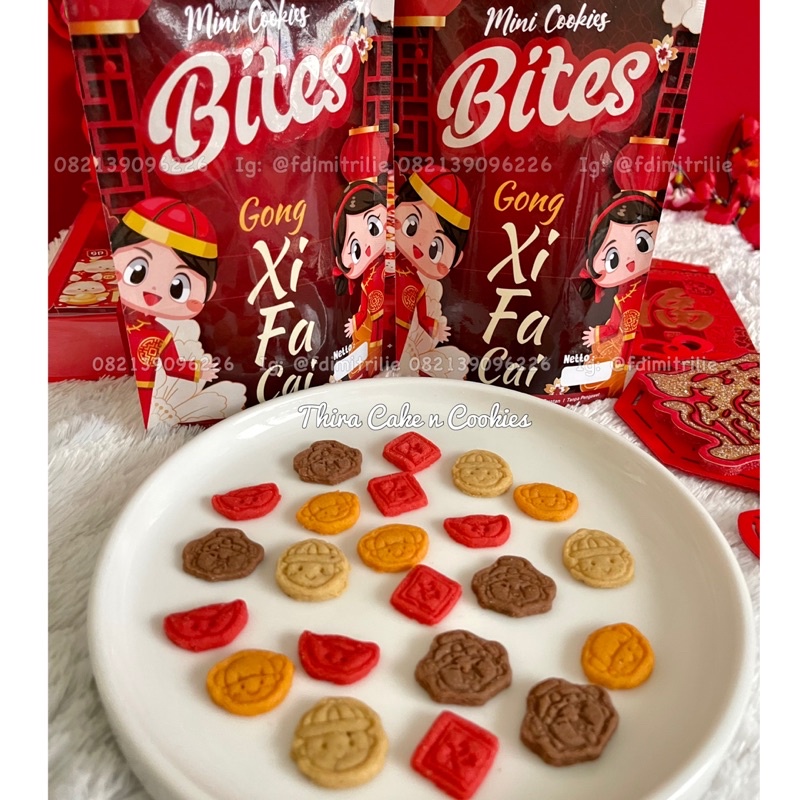 

READY mini cookies imlek kue kering sincia cny gift kado