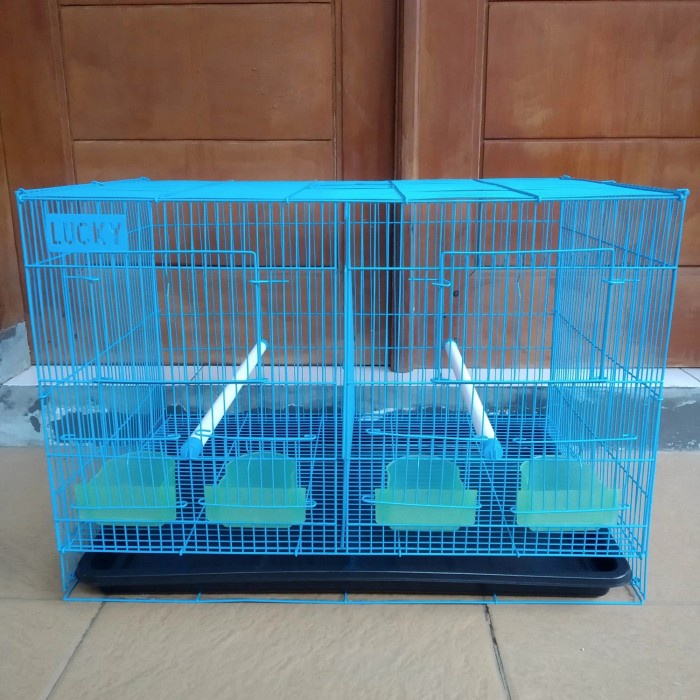 Kandang Burung Sangkar Kandang Besi Sekat Burung Lipat Merk Sweet
