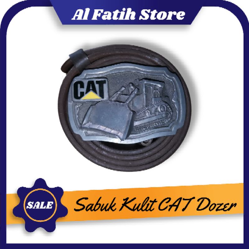 Sabuk Kulit CAT Dozer