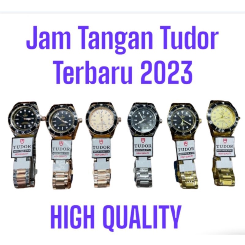 Jam Tangan Cowok Terbaru 2023  Anti air | Jam Tangan Pria Luxury Rantai stainles steel Anti Karat analog Quart full set