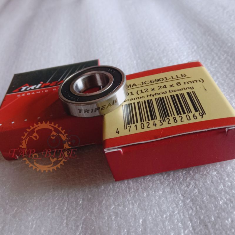 TRIPEAK Bearing Ceramic 6901 Grade 5 - Kode EMA-JC6901-LLB Bearing Wheelset Part Sepeda