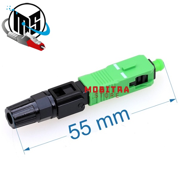 Fiber Optic SC APC Fast Connector | FTTH Fast konektor SC APC Hijau