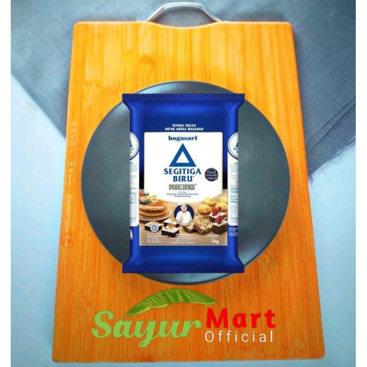

Tepung Terigu Bogasari Segitiga Biru 1kg INSTAN