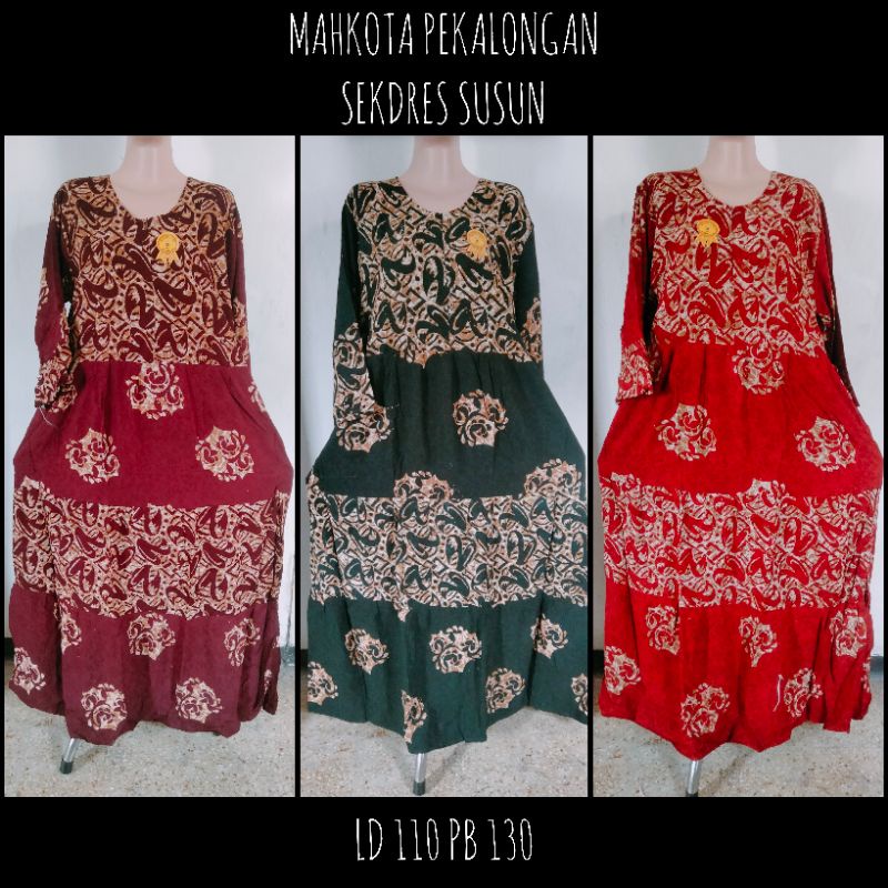 DASTER, DASTER SUSUN, SEKDRES SUSUN, MAHKOTA, DASTER KEKINIA, DASTER BUSUI, DASTER PREMIUM, DASTER M