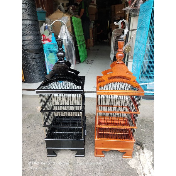 KANDANG SANGKAR PLECI KOLIBRI KOTAK PCMI MELAMIIN