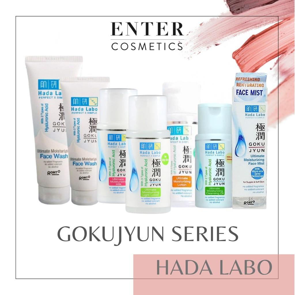 Hada Labo Gokujyun Ultimate Moisturizing Series / Hadalabo Lotion Light / Hada Labo Face Wash