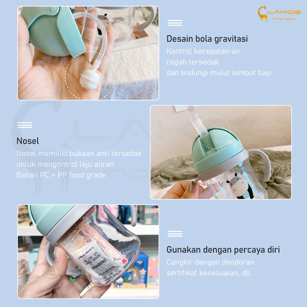 Botol minum anak bayi sippy cup training cup bayi