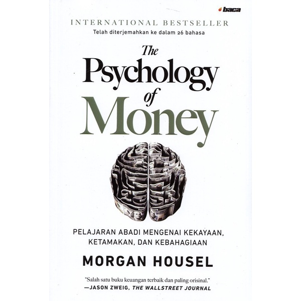 

Buku The Psychology Of Money Morgan Housel (Best Seller)