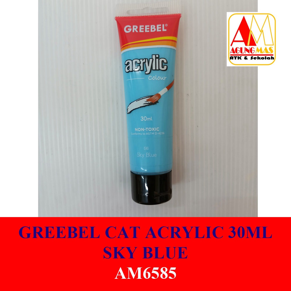 

GREEBEL CAT ACRYLIC 30ML SKY BLUE