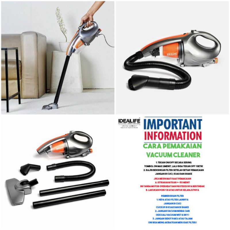 VACUM CLEANER IDEALIFE