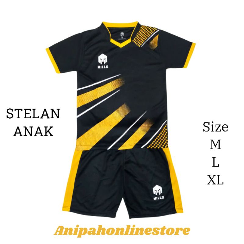 baju futsal anak laki laki/ baju olahraga anak perempuan/ jersey bola terbaru