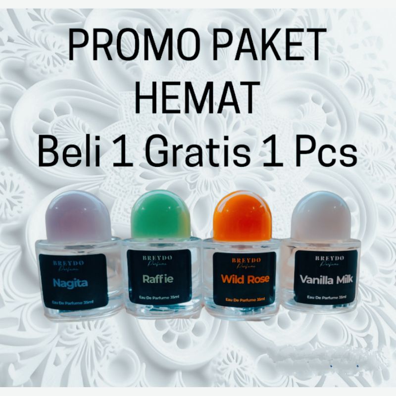 PROMO PARFUM BYREDO BELI 1 GRATIS 1 BEBAS PILIH VARIAN PARFUM VIRAL WANGI TAHAN LAMA 30 ML