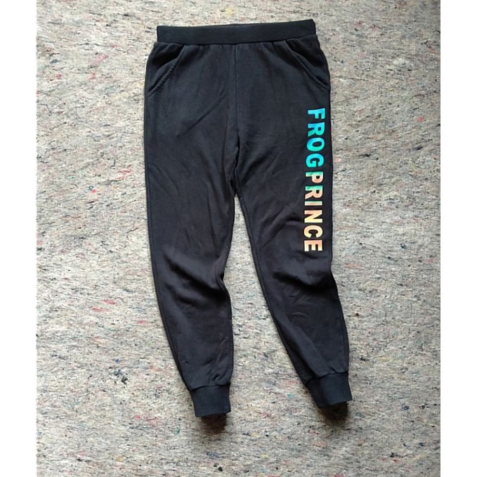 Celana jogger slimfit second branded