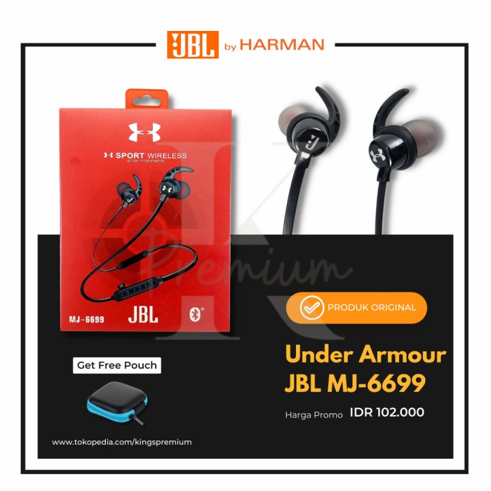 headset bluetooth HEADSET BLUETOOTH JBL UNDER ARMOUR EARPHONE SUPER BASS SPORT NECKBAND(B7N2) headse