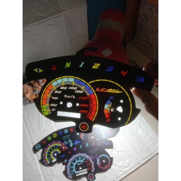 papan panel speedometer custom yamaha jupiter mx old
