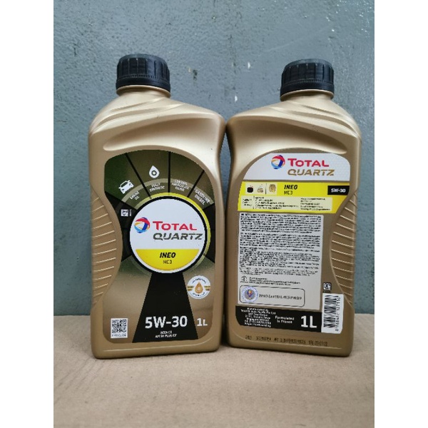 TOTAL QUARTZ INEO MC3 5W-30 DEXOS 2 - 1 LITER (TRAX, SPIN, CAPTIVA, AVEO, TRAILBRLAZER)