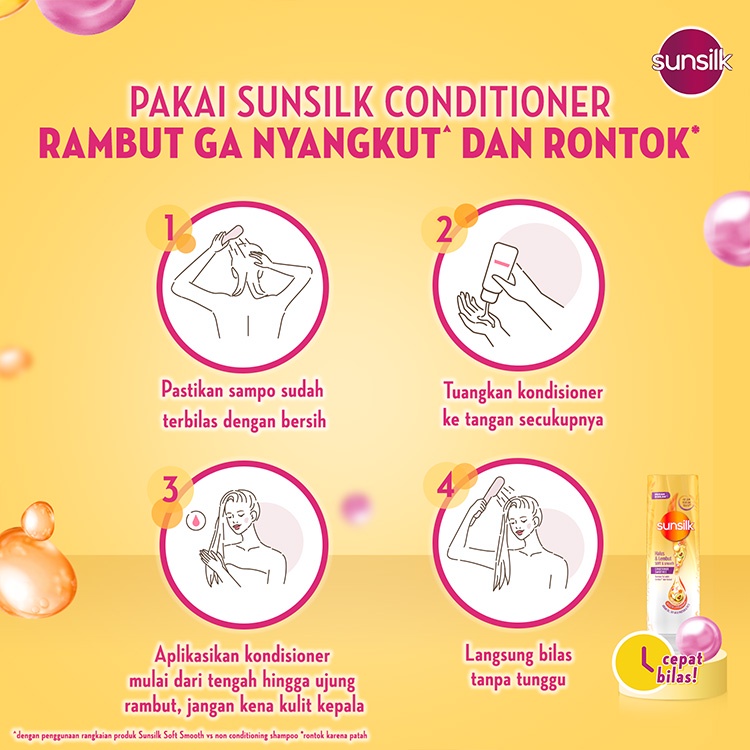 Sunsilk Shampoo Soft &amp; Smooth Activ-Infusion with Argan Oil Rambut 5X* Lebih Lembut 650ml