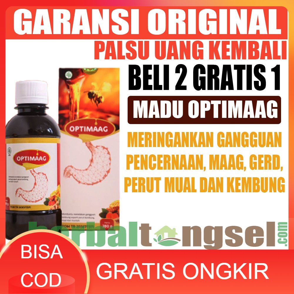 BELI 2 GRATIS 1 BISA COD Madu Optimaag Original MaduMaag asam ambung madu gerd PROMO LEBIH DARI madu