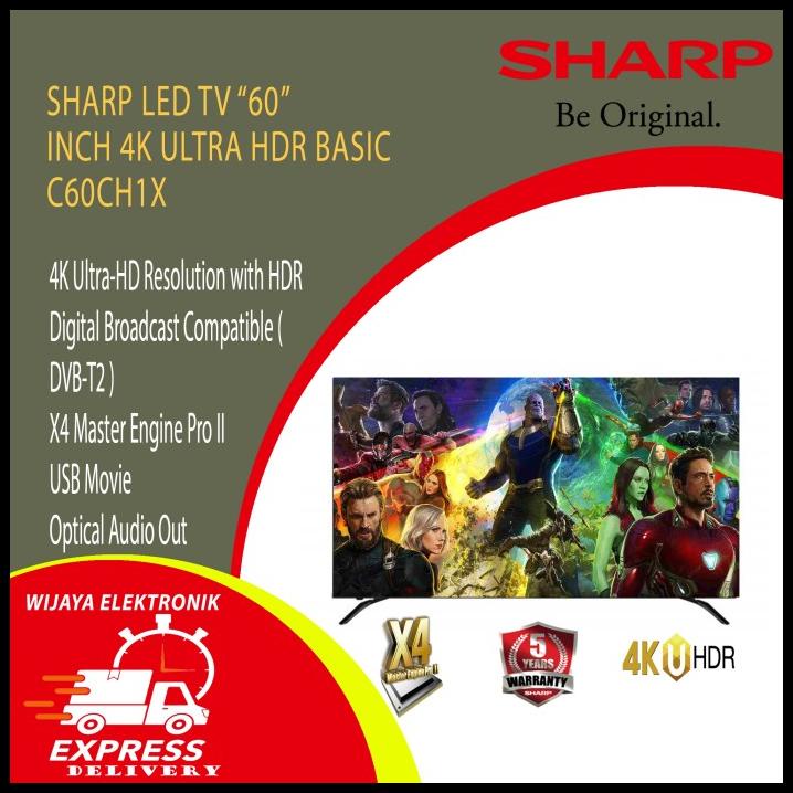 Tv Led Sharp 4Tc60Ch1X Tv Led 60 Inch Tv Led Murah