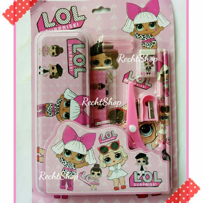 

Terlaris ✨ -paket alat tulis study set karakter LOL surprise- 2.1.23