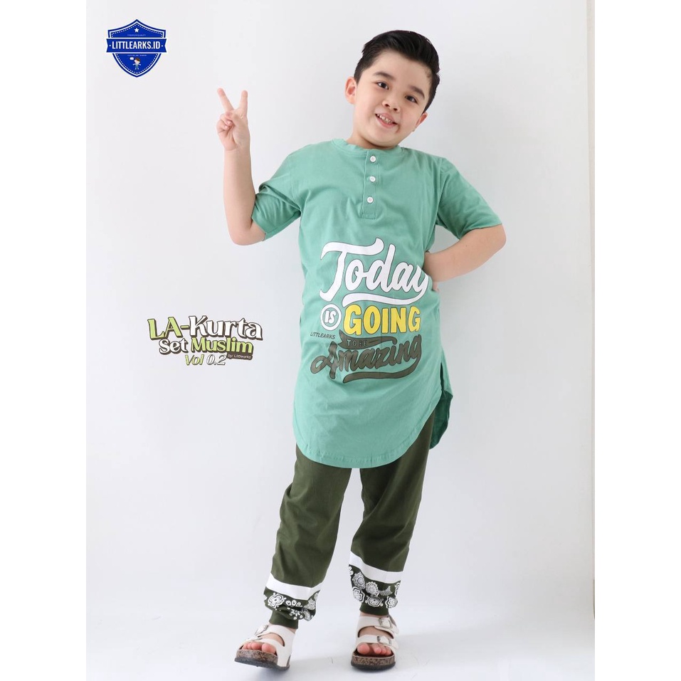 Setelan Kurta Muslim vol 2 by Little Arks