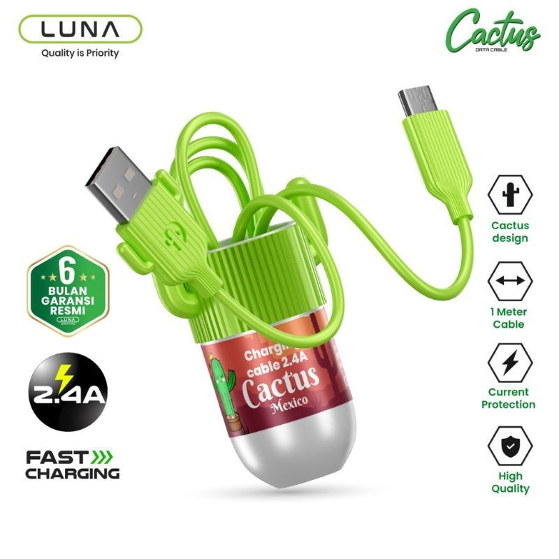 Kabel Data LUNA TUBE C152TM MIKRO USB Quality is priority
