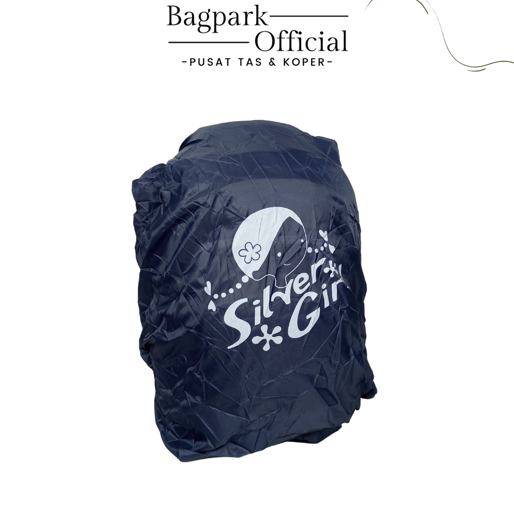 Tas Ransel Anak Perempuan Alto Silver girl Tas Remaja Perempuan Alto Tas sekolah Anak Perempuan Alto Import Free Rain Cover