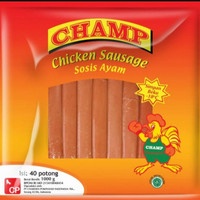 

CHAMP SOSIS AYAM 1 KG / 1000 GRAM FROZEN FOOD